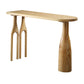 Solid Wood Counter Table with Specialty Table Top Legs Table - 41.3" H Clearhalo 'Bar Furniture' 'Bar Tables' 'bar_tables' 'furn' 'furn_bar_tables' 'Furniture' 'furniture_bar_tables' 'Kitchen & Dining Furniture' 1200x1200_70c39100-f884-4c5d-82ab-d8e0e2f09c86