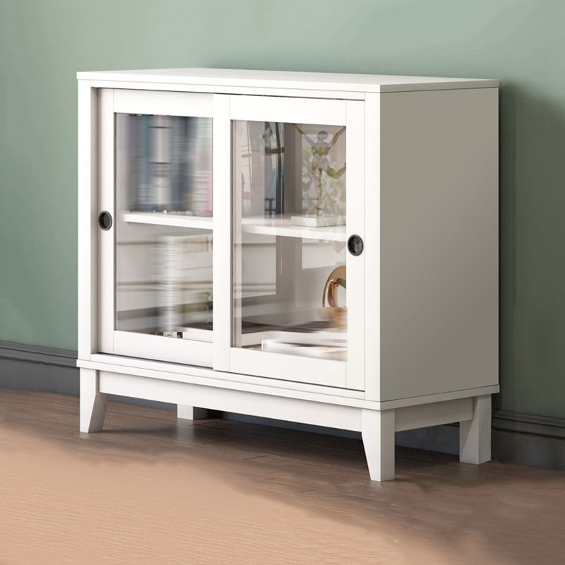 Wooden Standard Bookcase Contemporary Closed Back Bookcase with Door for Office Clearhalo 'Bookcases' 'furn' 'furn_bookcases' 'Furniture' 'furniture_bookcases' 'kitchen' 'kitchen_bookcases' 'Living Room Furniture' 'Office Furniture' 1200x1200_70c49cb1-144f-45e4-b83e-d448c98e7a79