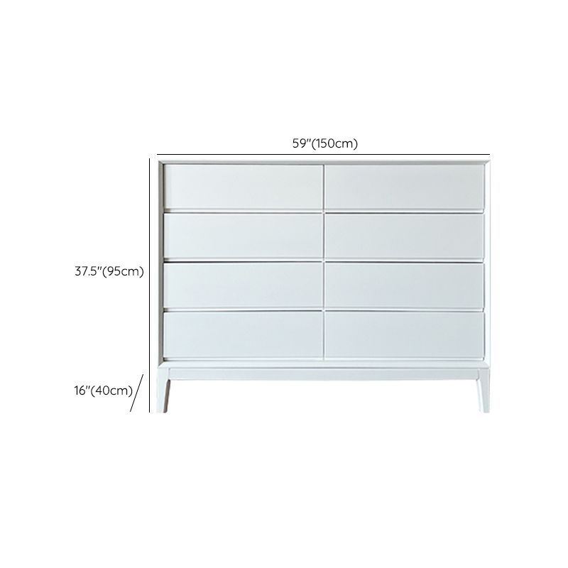 Cassetta contemporanea del cassetta contemporanea di larghezza di larghezza da 15,6 pollici con cassetti 4/5/6/8