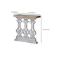 Rectangle Shape French Country Console Table White Wood Sofa Table Clearhalo 'Console Tables' 'console_tables' 'Entry & Mudroom Furniture' 'furn' 'furn_console_tables' 'Furniture' 1200x1200_70cb0ef4-a612-48e4-a2a5-06be5391d315