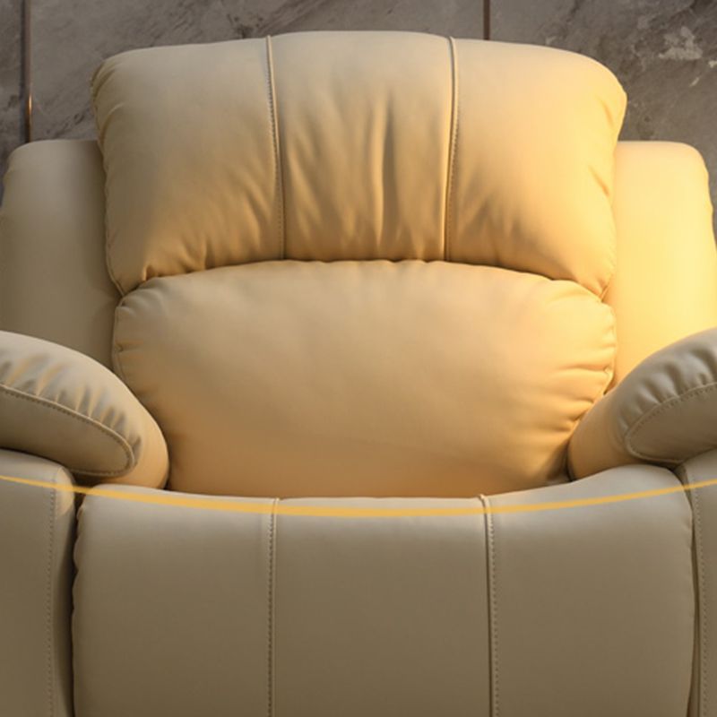 Manuale in pelle finta- Leva standard Recliner Metal Frame Recliner