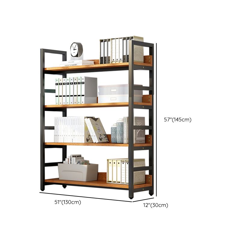 Moderner Stil Open Back Bookshelf Engineered Hole Books für Büro