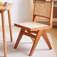 Contemporary Side Chair Wood Open Back Dining Room Chair for Dining Room