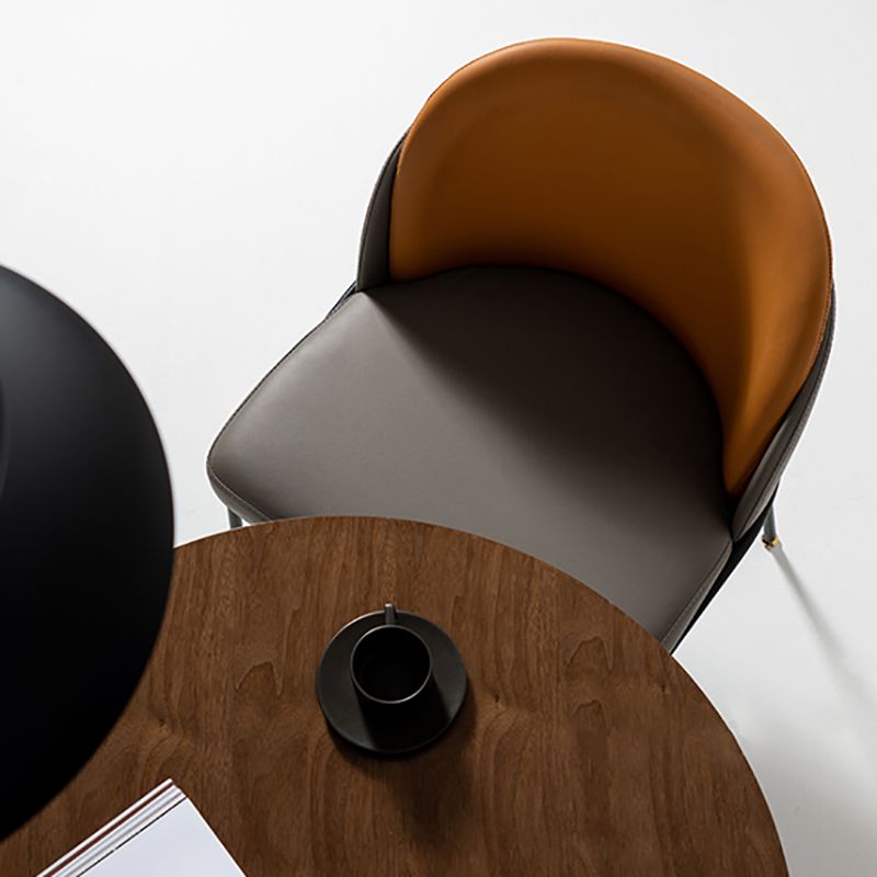 Minimalist Style Armless Solid Back Side Chairs Upholstered Side Chairs Clearhalo ' kitchen&dining_furn' 'Dining Chairs' 'Dining Tables & Seating' 'dining_chair' 'furn' 'furn_dining_chair' 'Furniture' 'furniture_dining_chair' 'Kitchen & Dining Furniture' 'kitchen' 1200x1200_70da0f61-40ea-4dbb-89e1-b82af73d884b