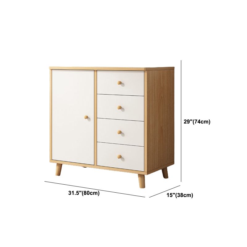 Moderne en eigentijdse opbergkast houten opbergkast dressoir