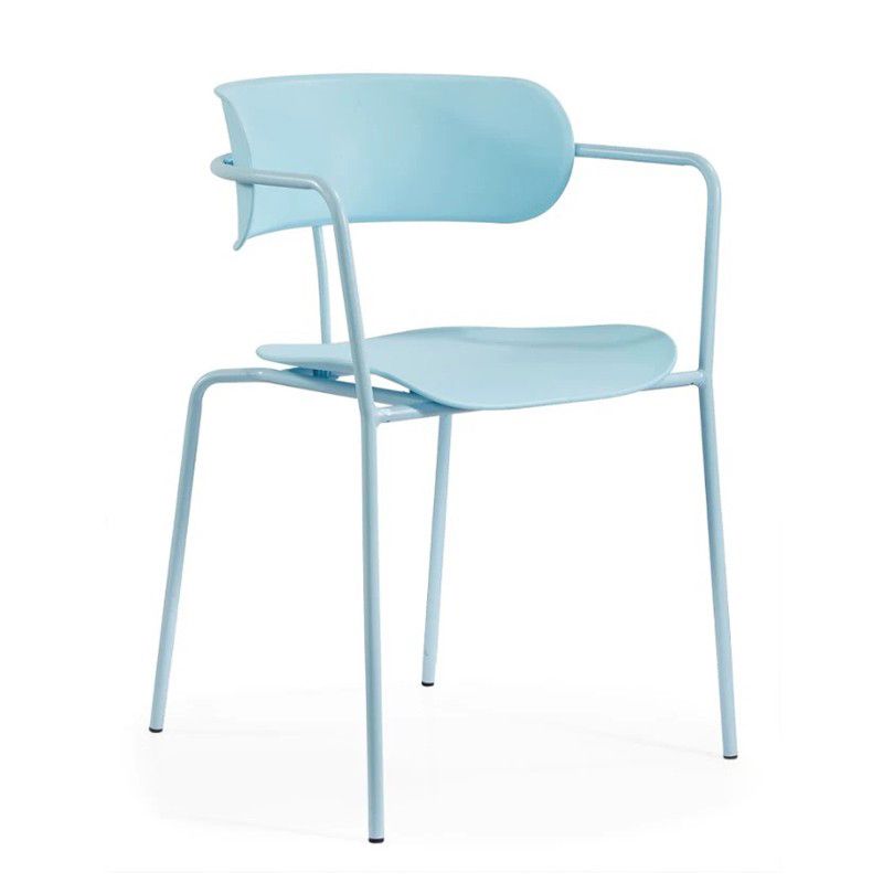 Glam Style Metal Arm Chair Open Back Side Chair for Dining Room (Set of 4) Clearhalo 'Dining Chairs' 'Dining Tables & Seating' 'dining_chair' 'furn' 'furn_dining_chair' 'Furniture' 'furniture_dining_chair' 'Kitchen & Dining Furniture' 1200x1200_70dc0966-a6b6-4afa-a2b2-81f1738fa9e7