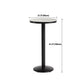 Modern 1/3 Pieces Bar Table Set Round Stone Counter Table with Backrest Stools Clearhalo 'Bar Furniture' 'furn' 'furn_home_bar_bar_sets' 'Furniture' 'Home Bars & Bar Sets' 'home_bar_bar_sets' 'Kitchen & Dining Furniture' 1200x1200_70e3cab9-3c5f-49b9-affa-096b448ad262