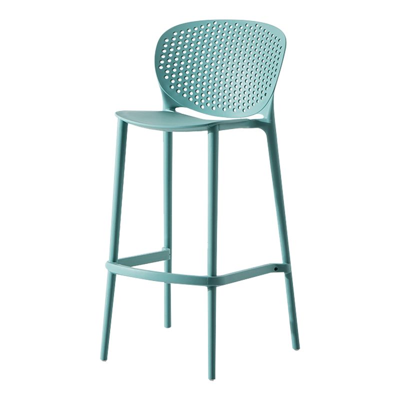 Modern Plastic Counter & Bar Stool Low Back Footrest Stool for Coffee Shop Clearhalo 'Bar Furniture' 'Bar Stools' 'bar_stools' 'furn' 'furn_bar_stools' 'furniture_bar_stools' 'Kitchen & Dining Furniture' 'kitchen&dining_furn' 'kitchen' 'kitchen_furn' Furniture' 1200x1200_70e61b0b-f197-4b1b-b8e0-f22902c96295