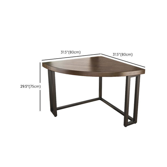 Modern Solid Wood Office Desk 29.53" Tall Corner Writing Desk