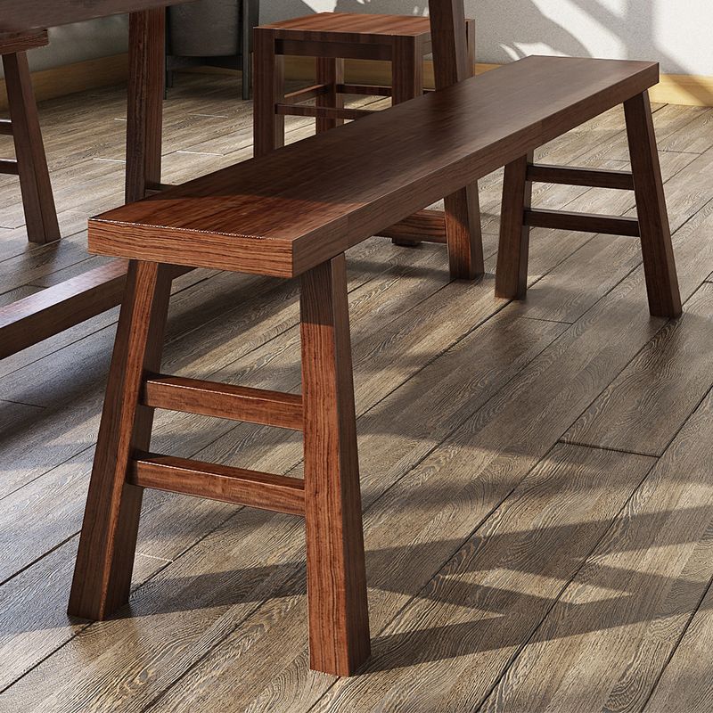 9.8 Inch Wide Contemporary Seating Bench Solid Wood Pine Bench Clearhalo 'Benches' 'Chairs & Seating' 'furn' 'furn_benches' 'Furniture' 'Living Room Furniture' 1200x1200_70e78c15-0392-48c6-9a54-935c4b2e75b8