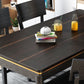 Ash Wood Base Modern Sintered Stone Dining Table Rectangular Table in Black Clearhalo ' dining_table' 'Dining Tables & Seating' 'Dining Tables' 'furn' 'furn_dining_table' 'Furniture' 'furniture_dining_table' 'Kitchen & Dining Furniture' 'kitchen&dining_furn' 'kitchen' 'kitchen_dining_table' 1200x1200_70e843a2-2abe-4579-853d-b8beacf4bdd6