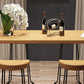 Modern 1/4/5 Pieces Bar Table Set Rectangle Wood Counter Table with High Stools for Cafe Clearhalo 'Bar Furniture' 'furn' 'furn_home_bar_bar_sets' 'Furniture' 'Home Bars & Bar Sets' 'home_bar_bar_sets' 'Kitchen & Dining Furniture' 1200x1200_70e953f0-444b-47a5-8ce9-92e5571569cc