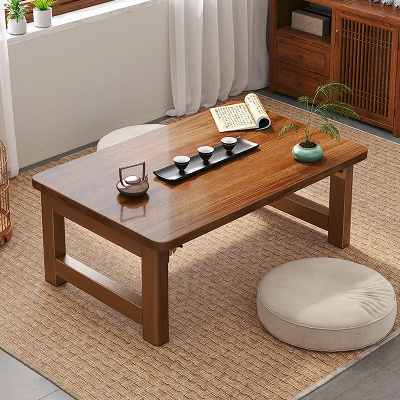 Rectangle Wood Coffee Table Contemporary Single Coffee Table Clearhalo 'Coffee & Accent Tables' 'Coffee Tables' 'coffee_tables' 'furn' 'furn_coffee_tables' 'Furniture' 'Living Room Furniture' 1200x1200_70ef52d1-a643-4812-8691-fa84782282d6