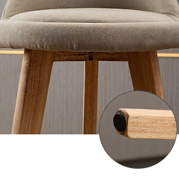 Contemporary Home Footrest Stool Matte Finish Upholstered Barstool Clearhalo 'Bar Furniture' 'Bar Stools' 'bar_stools' 'furn' 'furn_bar_stools' 'Furniture' 'furniture_bar_stools' 'Kitchen & Dining Furniture' 1200x1200_70ef7cc5-6222-403c-817f-15351d0276c2