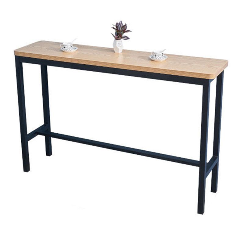 Industrial 1/2/3/5 Pieces Solid Wood Bar Table Set Fixed Counter Set for Home Use Clearhalo 'Bar Furniture' 'furn' 'furn_home_bar_bar_sets' 'Furniture' 'Home Bars & Bar Sets' 'home_bar_bar_sets' 'Kitchen & Dining Furniture' 1200x1200_70f189ba-7128-4cdd-b548-ad4f5422e8c1