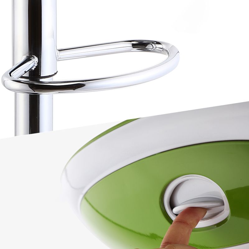 Industrial Style Bar-stool with Adjustable Height Metal Leg for Counter Restaurant,1 Piece Clearhalo 'Bar Furniture' 'Bar Stools' 'bar_stools' 'furniture_bar_stools' 'Kitchen & Dining Furniture' 'kitchen&dining_furn' 'kitchen' 'kitchen_furn' Furniture' 1200x1200_70f1e068-d0f1-4878-b4fd-1e7d9eb187cd