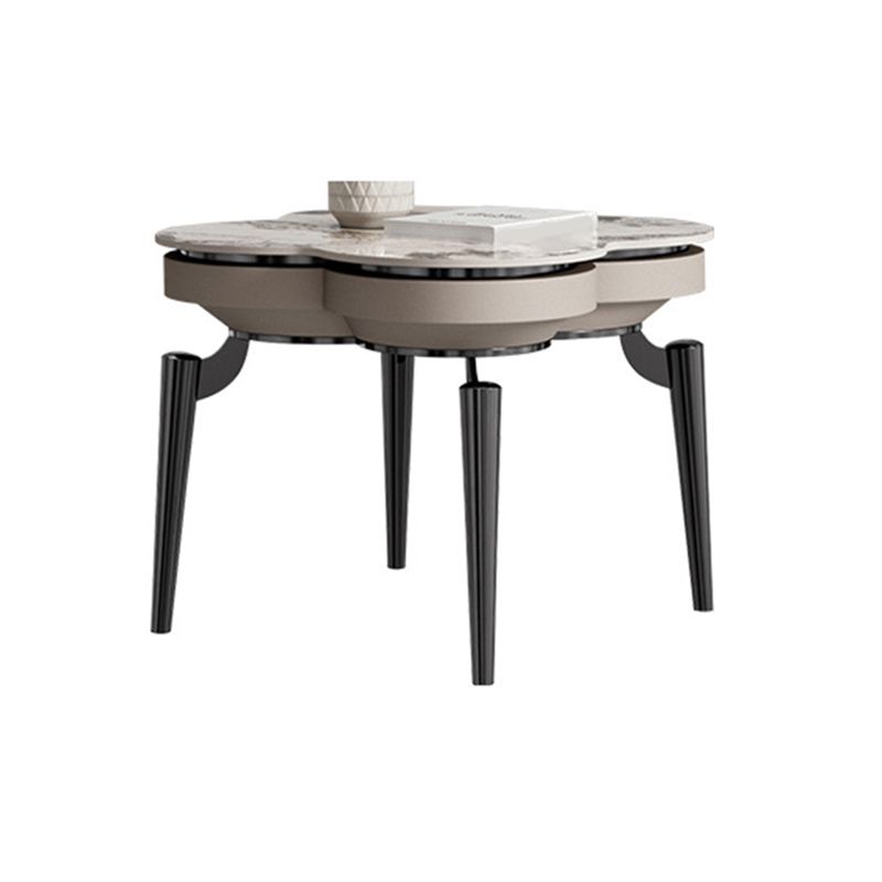 19.7inch Tall Side Table 4 Legs Base Type Slate  Nesting Tables