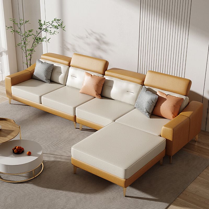 L-Shaped Reversible Sectional Sofas Water Resistant Sectionals Clearhalo 'furn' 'furn_sectionals' 'Furniture' 'Living Room Furniture' 'Sectionals' 1200x1200_70f446ea-080e-4188-bad0-3ffb688c7b79