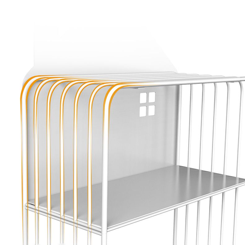 Scandinavian Style Bookshelf Open Back Bookcase for Office and Study Room Clearhalo 'Bookcases' 'furn' 'furn_bookcases' 'Furniture' 'furniture_bookcases' 'Office Furniture' 1200x1200_70f5d0b2-32c2-4c32-ae88-212cf17093b2