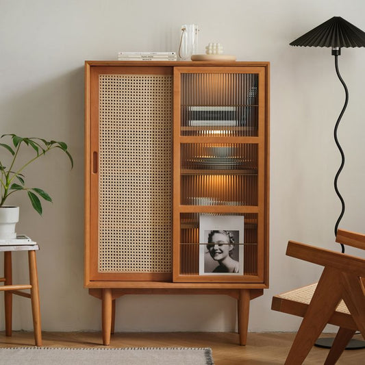 Moderno buffet in legno massiccio/console porte scorrevoli soggiorno buffet