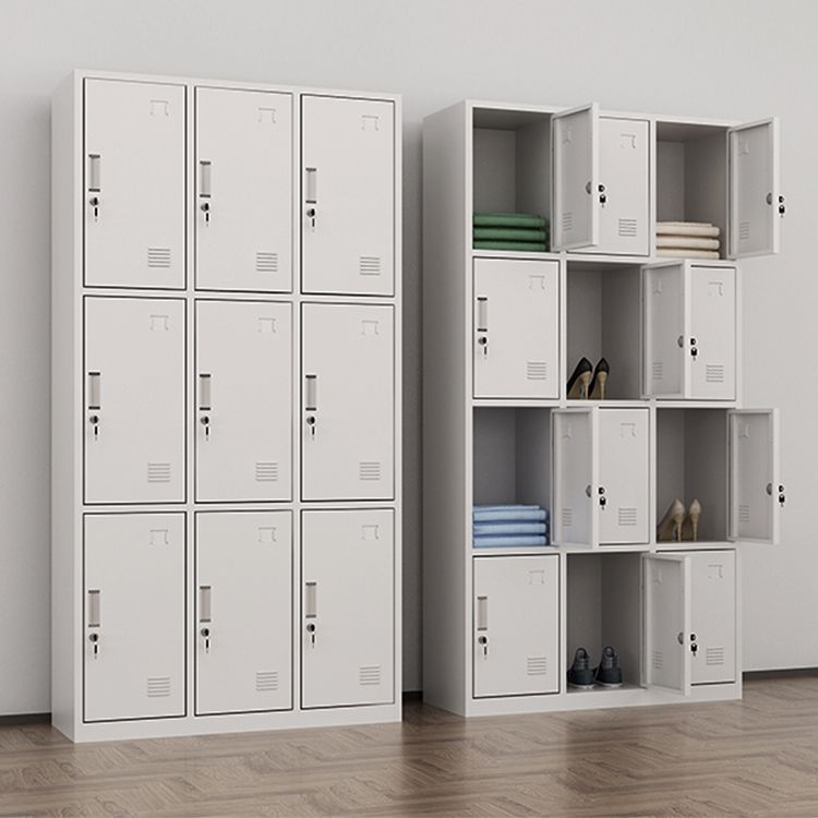Contemporary Hinged Wardrobe Cabinet Steel Wardrobe Closet for Home
