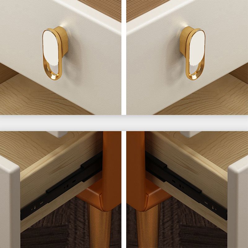 Glam Accent Table Nightstand Stone Bedside Cabinet with Drawers Clearhalo 'Bedroom Furniture' 'furn' 'furn_night_stand' 'Furniture' 'night_stand' 'Nightstands' 1200x1200_70f8672f-fe2c-4884-a9d4-9f64d83ff9c6