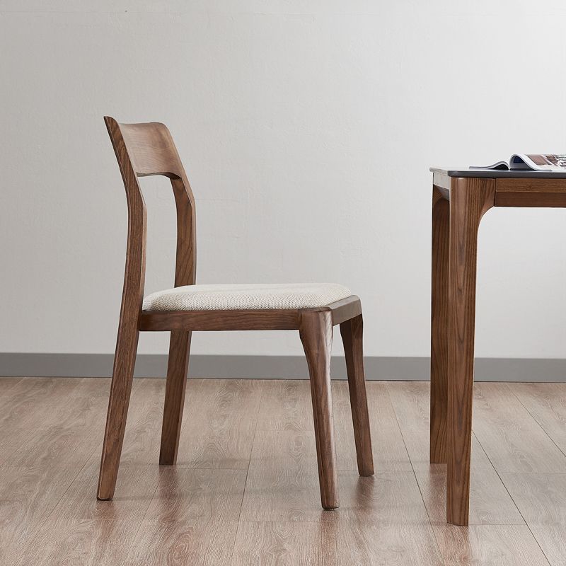 Contemporary Wood Home Side Chair Natural Open Back Dining Chair (Set of 2) Clearhalo ' kitchen&dining_furn' 'Dining Chairs' 'Dining Tables & Seating' 'dining_chair' 'furn' 'furn_dining_chair' 'Furniture' 'furniture_dining_chair' 'Kitchen & Dining Furniture' 'kitchen' 1200x1200_70fb3217-079f-4c7f-92de-40bff2505634