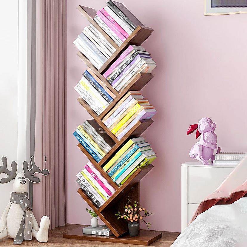 Libreria aperta di libreria in legno fabbrico contemporaneo per la casa