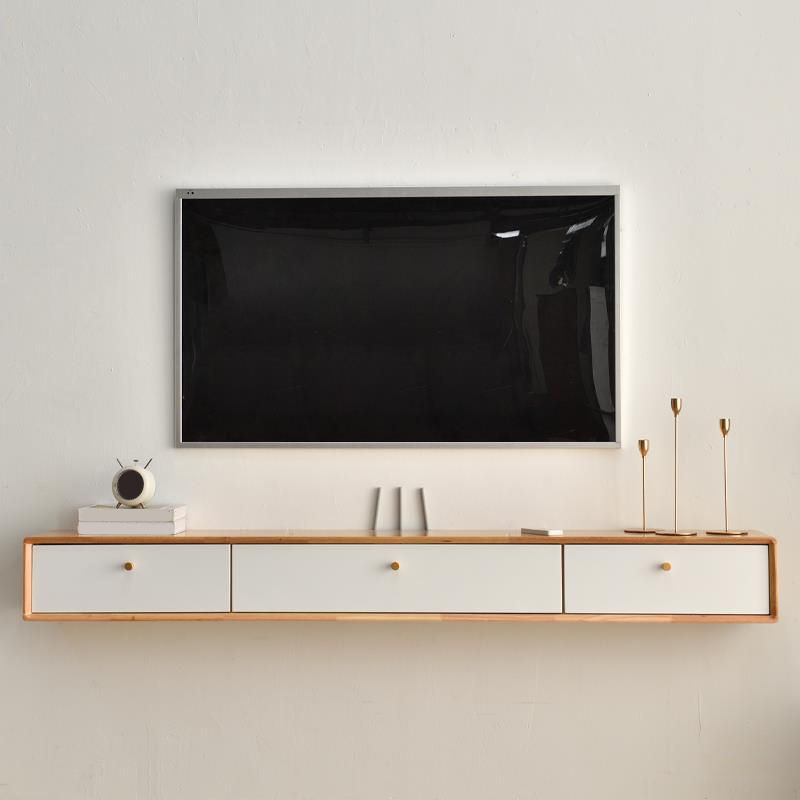Enclosed Storage Stand Console Solid Wood TV Media Console with Drawers Clearhalo 'furn' 'furn_tv_stands_entertainment_centers' 'Furniture' 'Living Room Furniture' 'TV Stands & Entertainment Centers' 'TV Stands & Media Storage Furniture' 'tv_stands_entertainment_centers' 1200x1200_70feb588-24fc-4d5d-8627-0702094b2a04