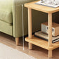 Square/Retangular Side Table Wood End Snack Table with 4 Legs for Living Room Clearhalo 'Coffee & Accent Tables' 'End & Side Tables' 'end_side_table' 'Furniture' 'furniture_end_side_table' 'Living Room Furniture' 1200x1200_70fefd7f-96c1-4888-8d70-387102379358