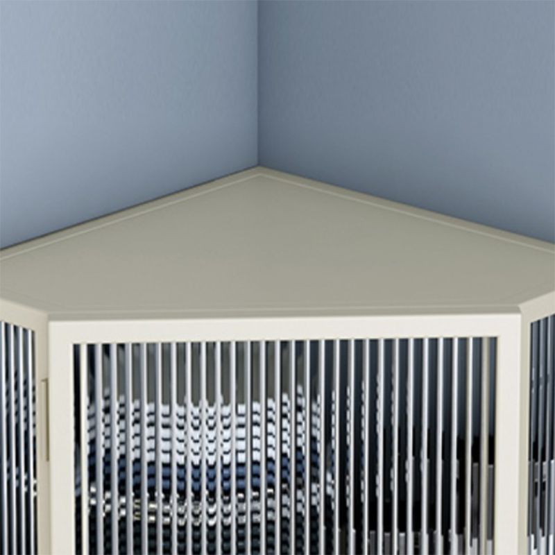 Mobile moderno mobile in metallo mobile a buffet montato a parete per sala da pranzo