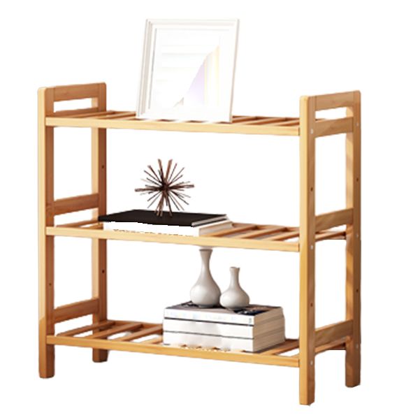 Etagere Bücherregal Bamboo Open Back Regal Bücherregal für den Studienraum
