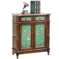 33.07" Tall Wood 2 - Drawer Cabinet 2 Door Accent Cabinet - Wood Clearhalo 'Cabinets & Chests' 'cabinets_chests' 'furn' 'furn_cabinets_chests' 'Furniture' 'Living Room Furniture' 1200x1200_71075698-a922-4bc6-911f-494b246b0a9b