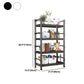 Industrial Style Metal Bookshelf Etagere Shelf Bookcase with Caster Wheels Clearhalo 'Bookcases' 'furn' 'furn_bookcases' 'Furniture' 'furniture_bookcases' 'Office Furniture' 1200x1200_710c995a-846c-413b-913b-a52e946f4c79