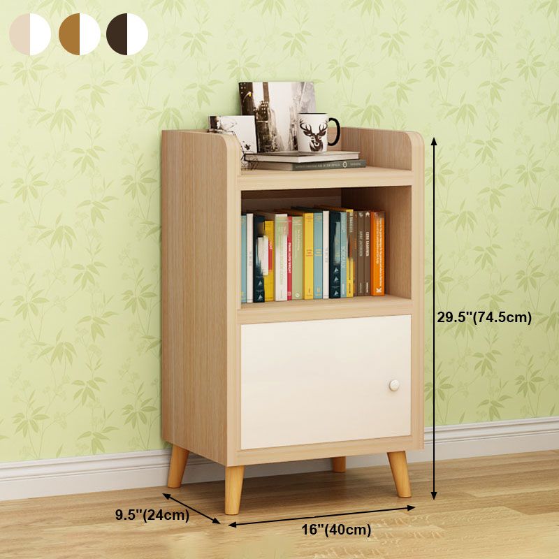Contemporary Standard Bookcase Manufactured Wood Shelf with Doors for Home Office Clearhalo 'Bookcases' 'furn' 'furn_bookcases' 'Furniture' 'furniture_bookcases' 'kitchen' 'kitchen_bookcases' 'Living Room Furniture' 'Office Furniture' 1200x1200_710d3457-a168-4905-aba2-e4428fe836c1