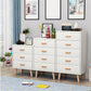 Wood Accent Chest with Straight Legs Rectangle 15.74" Wide Chest Clearhalo 'Cabinets & Chests' 'cabinets_chests' 'furn' 'furn_cabinets_chests' 'Furniture' 'Living Room Furniture' 1200x1200_710db1f5-447d-47a7-af22-fd637835b452