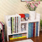 Modern Style 17.8"H Bookshelf Open Back Wood Bookcase for Home Office