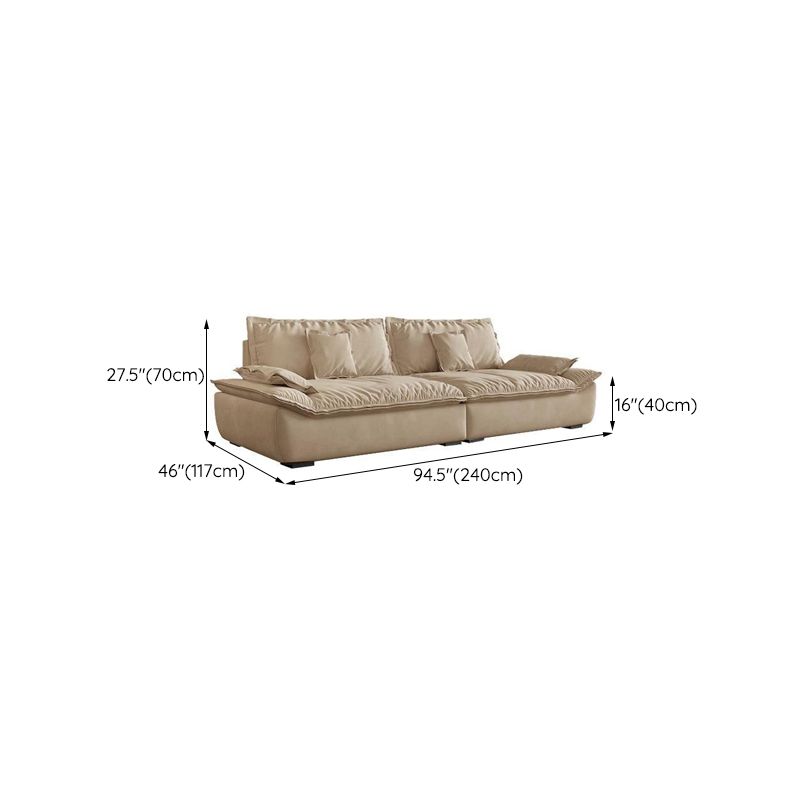Contemporary Faux Leather Pillow Top Arm Pillows Living Room Seating Clearhalo 'furn' 'furn_sofas' 'Furniture' 'Living Room Furniture' 'Sofa' 'sofas' 1200x1200_71181732-5065-48c2-8be7-15bc4387e2c4