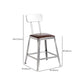 Metal Dining Stools Contemporary Armless Faux Leathe Bar Stools Clearhalo 'Bar Furniture' 'Bar Stools' 'bar_stools' 'furn' 'furn_bar_stools' 'Furniture' 'Kitchen & Dining Furniture' 1200x1200_71196dc8-8456-467d-babc-7f82b90c5258