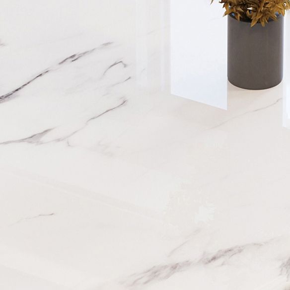 Contemporary Dining Room Set Metal Frame White Slate Rectangular Dining Table Set for Home Clearhalo 'Dining Room Sets' 'Dining Tables & Seating' 'dining_room_set' 'furn' 'furn_dining_room_set' 'Furniture' 'furniture_dining_room_set' 'Kitchen & Dining Furniture' 'kitchen&dining_furn' 'kitchen' 1200x1200_711ad774-455f-40e4-beed-3ad8810b0a57