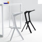 Tabouret de bar en plastique industriel Tabouret de hauteur de bar empilable d'intérieur