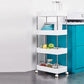 Contemporary Open Etagere Bookshelf with Steel Frame Plastic Bookshelf Clearhalo 'Bookcases' 'furn' 'furn_bookcases' 'Furniture' 'furniture_bookcases' 'kitchen' 'kitchen_bookcases' 'Living Room Furniture' 'Office Furniture' 1200x1200_711e2f48-e1f2-4367-a2ee-b99f233830e0