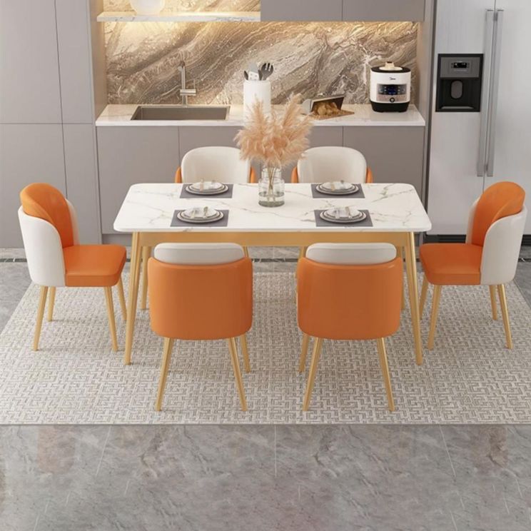 Nordic 1/4/5/7 Pieces Dining Set Sintered Stone Dining Furniture Set /Separate Items Clearhalo 'Dining Room Sets' 'Dining Tables & Seating' 'dining_room_set' 'furn' 'furn_dining_room_set' 'Furniture' 'furniture_dining_room_set' 'Kitchen & Dining Furniture' 'kitchen&dining_furn' 'kitchen' 1200x1200_7123a311-5f9c-4dc7-8106-eba08e489804