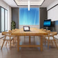 Solid Wood Rectangle Meeting Table Home Office Simplicity Writing Desk