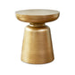 Mid-Century Modern Round Top Coffee Table 16.92"H Iron Pedestal Cocktail Table Clearhalo 'Coffee & Accent Tables' 'Coffee Tables' 'coffee_tables' 'furn' 'furn_coffee_tables' 'Furniture' 'Living Room Furniture' 1200x1200_71258fca-7440-47af-a7b6-cfb986d8b177