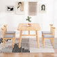 Set da pranzo moderno in legno da 1/2/3/5/7 pezzi. Set da tavolo da pranzo per la casa