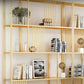 Glam Metal and Wood Shelf Bookcase Etagere Open Home Book Shelf with 5 Shelves Clearhalo 'Bookcases' 'furn' 'furn_bookcases' 'Furniture' 'Office Furniture' 1200x1200_712631bc-d3d2-473d-b255-7c879df0aa7f
