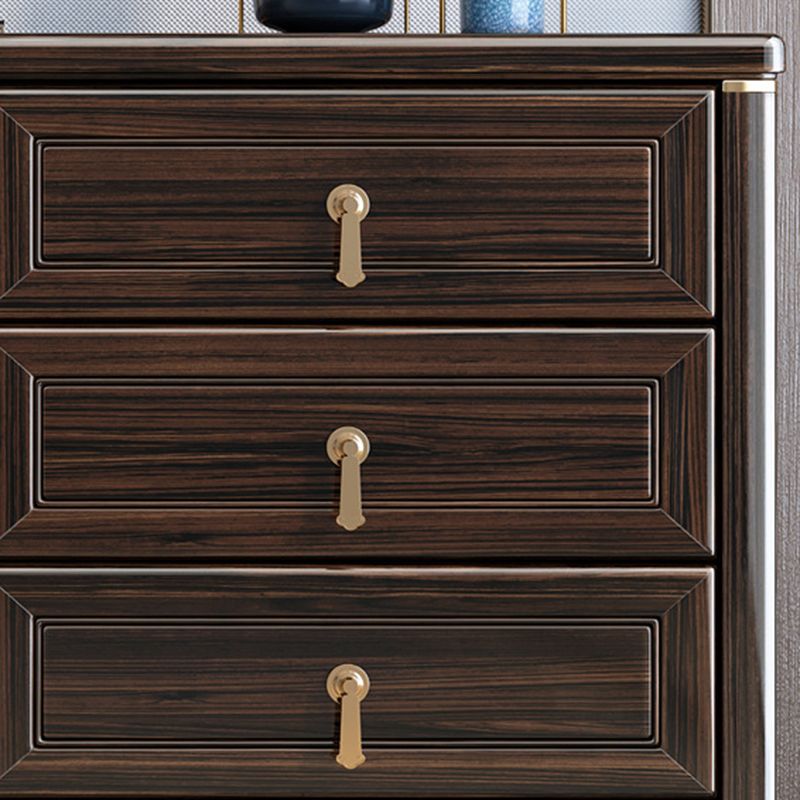 Vintage Brown Media Console Wood Stand Console with Drawers for Living Room Clearhalo 'furn' 'furn_tv_stands_entertainment_centers' 'Furniture' 'Living Room Furniture' 'TV Stands & Entertainment Centers' 'TV Stands & Media Storage Furniture' 'tv_stands_entertainment_centers' 1200x1200_71295dcc-09d5-4246-88b9-1d2fd6cdf1c6