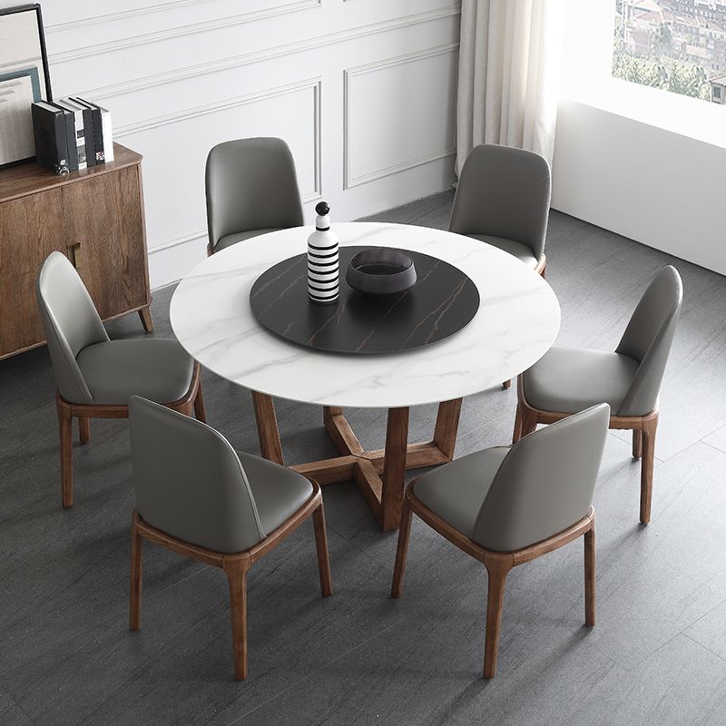 Industrial Leather Restaurant Side Chair Parsons Dining Chair Clearhalo ' kitchen&dining_furn' 'Dining Chairs' 'Dining Tables & Seating' 'dining_chair' 'furn' 'furn_dining_chair' 'Furniture' 'furniture_dining_chair' 'Kitchen & Dining Furniture' 'kitchen' 1200x1200_712bdd02-adaa-4a81-820d-86037258d711