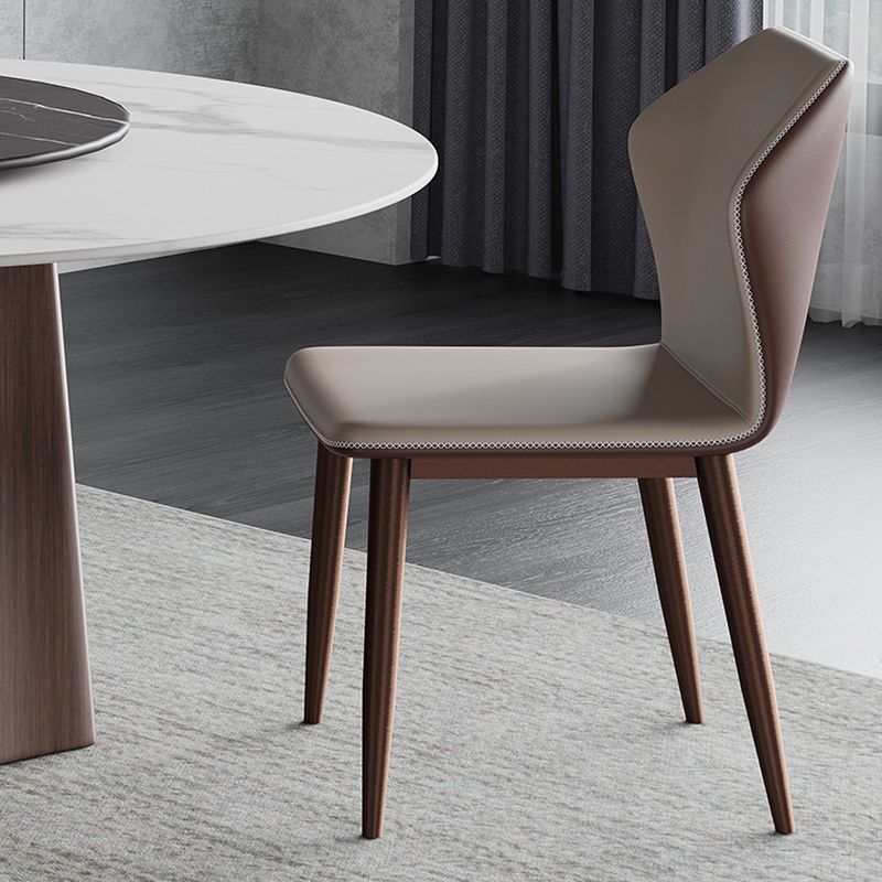 Set di tavoli da pranzo moderna 1/3/4/7 pezzi con mobili da cucina a base di metallo